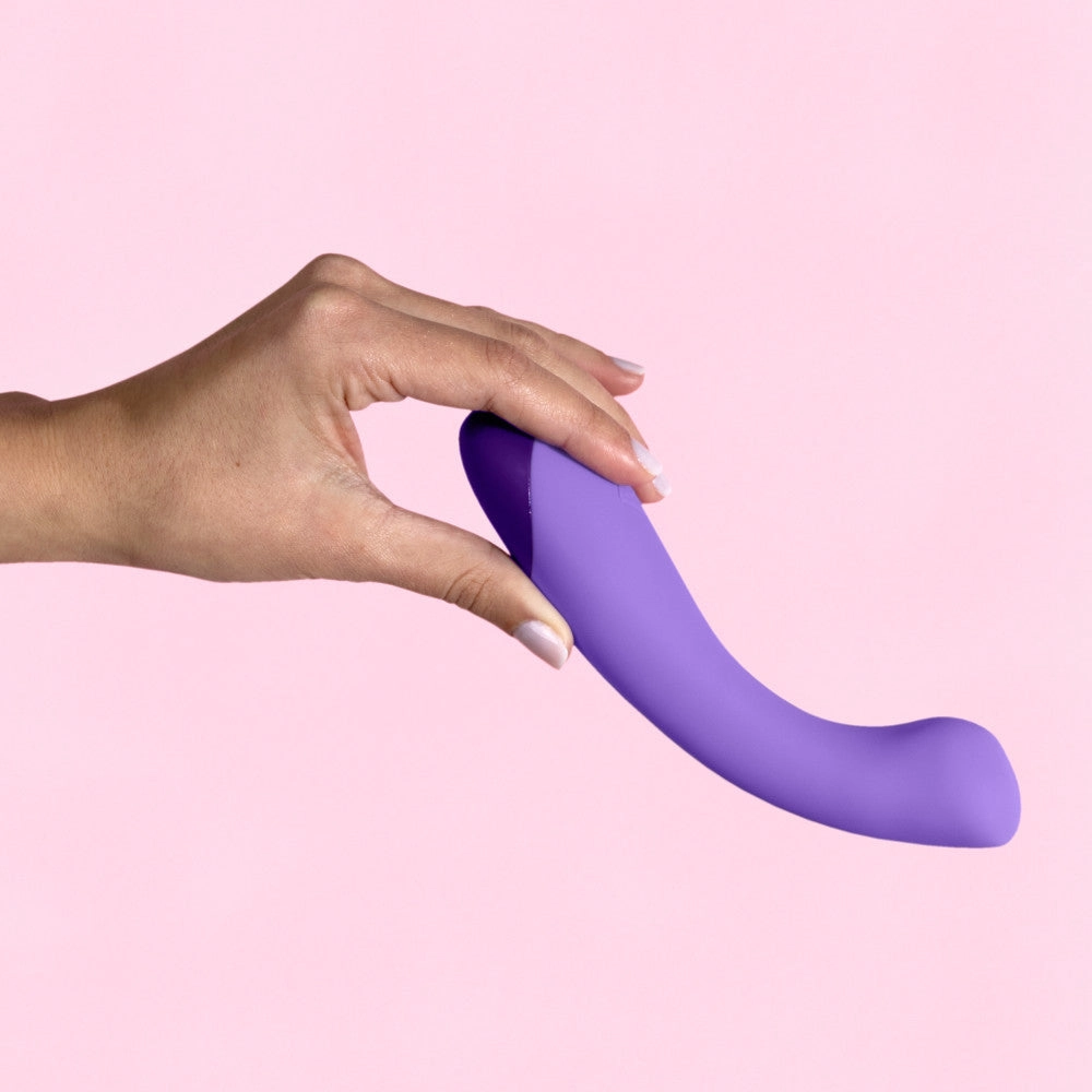 Wellness By Blush™ | G Ball G-Spot Purple UltraSilk® Vibrator - Made with Puria™ Silicone
