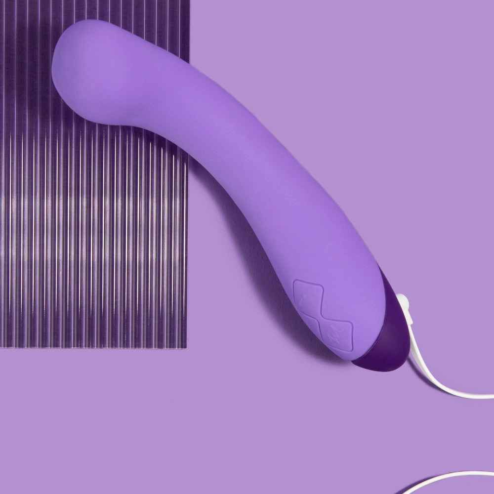 Wellness By Blush™ | G Ball G-Spot Purple UltraSilk® Vibrator - Made with Puria™ Silicone