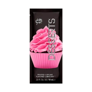 Wet - Wet Desserts Frosted Cupcake Flavored Lubricant .33 Fl. oz./10mL
