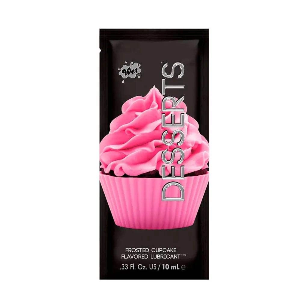 Wet - Wet Desserts Frosted Cupcake Flavored Lubricant .33 Fl. oz./10mL