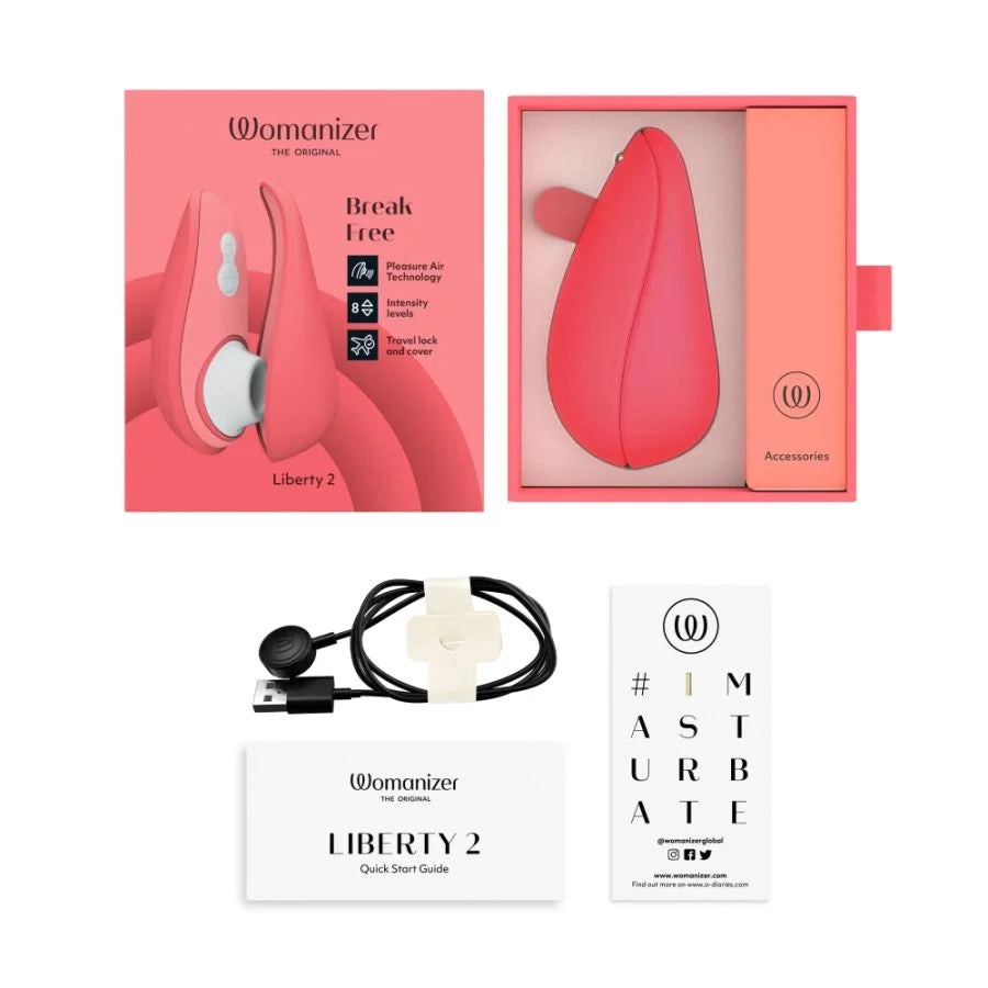 Womanizer Liberty 2 | 8 Speed Clitoral Vibrator