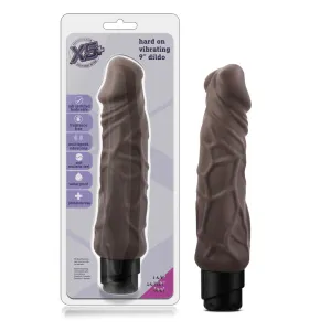 X5 Plus By Blush® | Realistic Brown 9.25-Inch Long Vibrating Dildo
