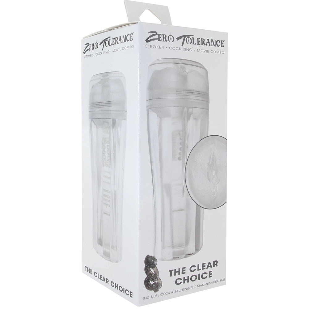 Zero Tolerance The Clear Choice Clear Stroker