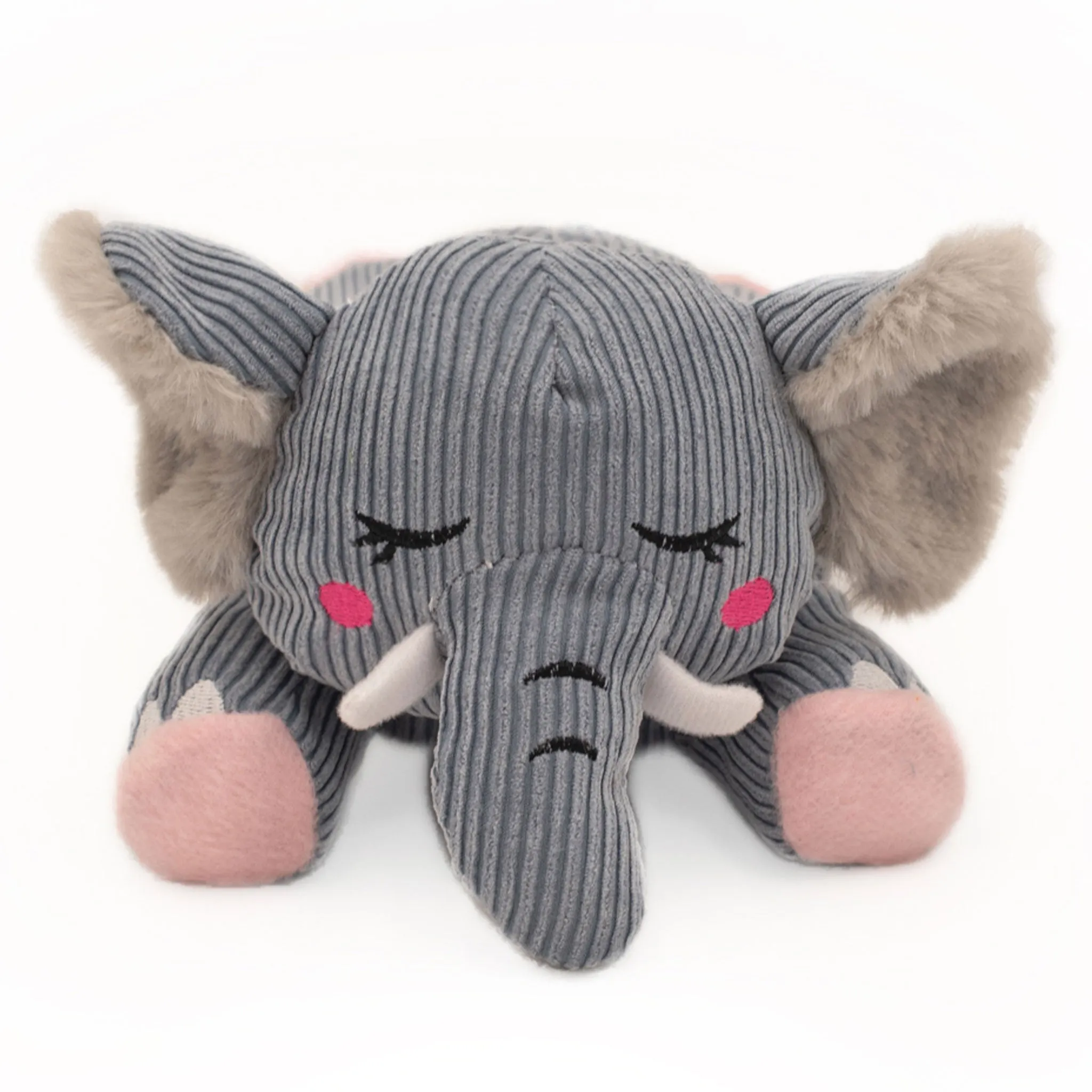 Zippy Paws Shhhqueaker Elephant Dog Toy